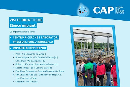 Elenco completo degli impianti